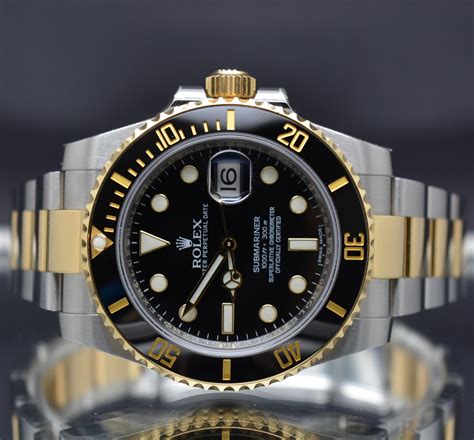 rolex sub 2 tone|rolex submariner value chart.